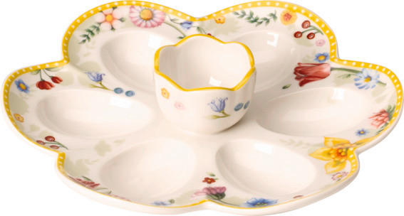 PODSTAVEK ZA JAJCE - večbarvno, Basics, keramika (20/19/5cm) - Villeroy & Boch