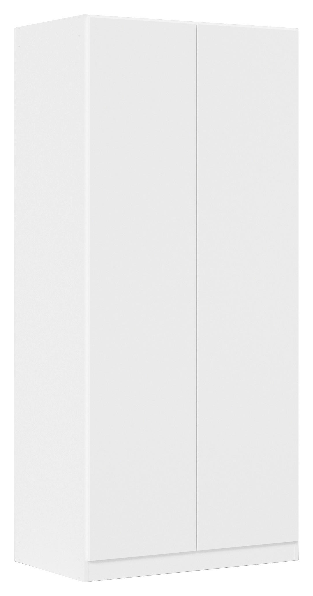 DREHTÜRENSCHRANK 91/197/54 cm 2-türig  - Weiß, MODERN, Holzwerkstoff (91/197/54cm) - Rauch Möbel