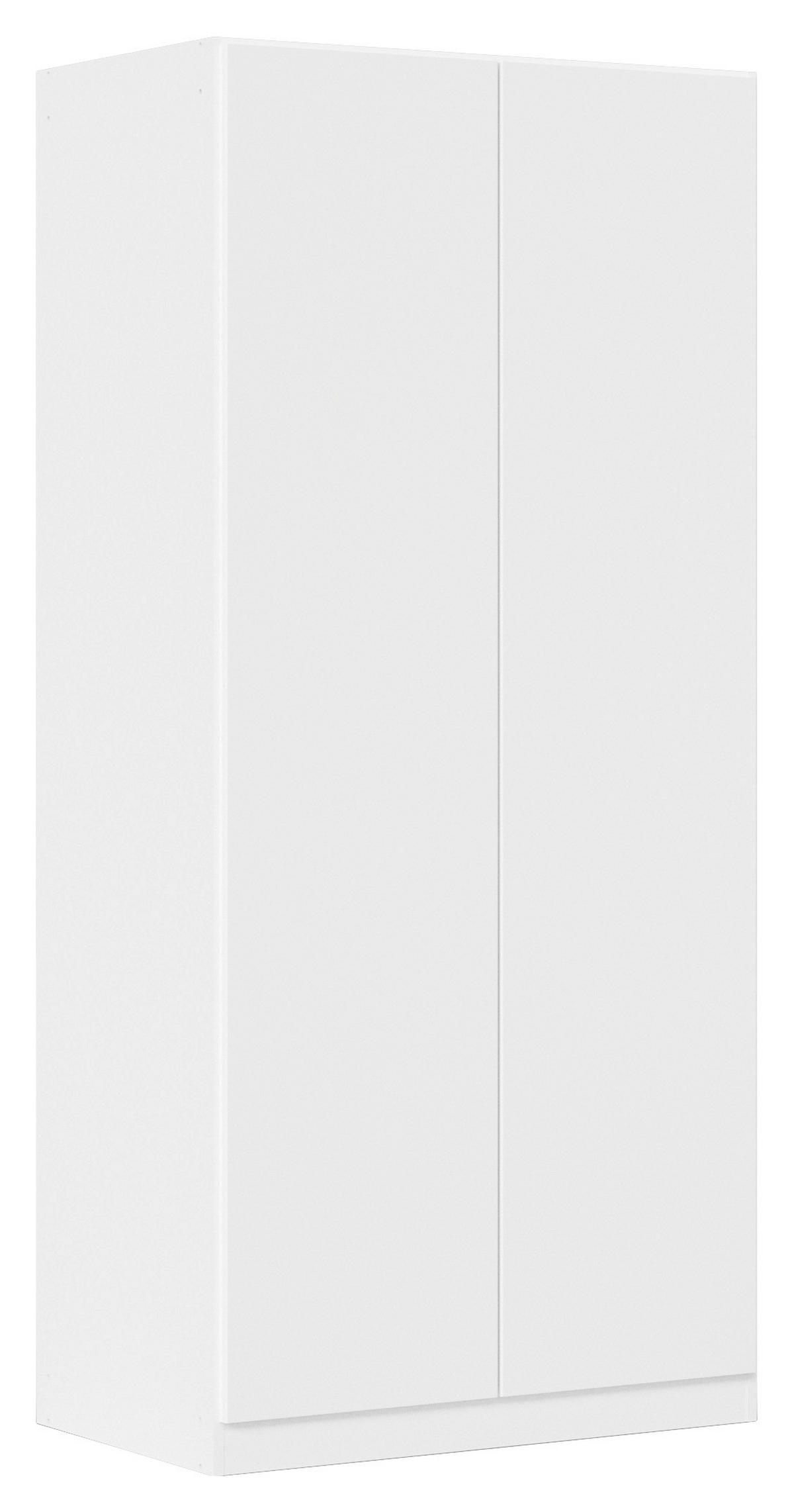 DREHTÜRENSCHRANK in  - Weiss, Modern, Holzwerkstoff (91/197/54cm) - Rauch Möbel