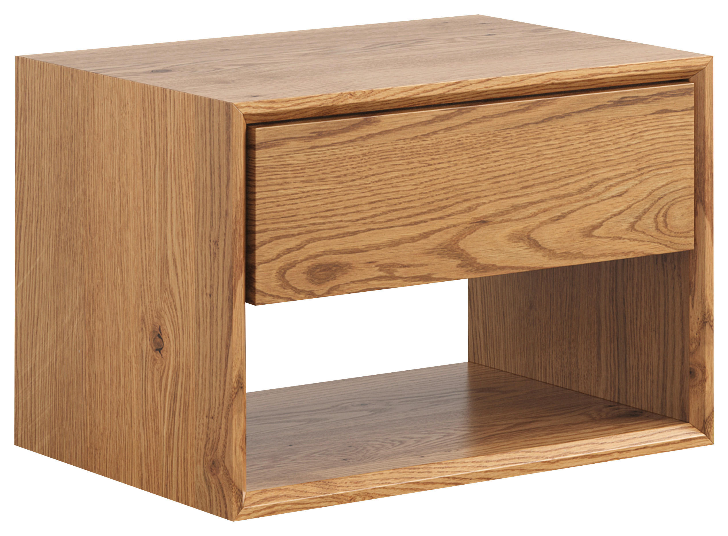 NACHTSCHRANK 50/35/35 cm Eiche massiv  - Eichefarben, MODERN, Holz (50/35/35cm) - Linea Natura