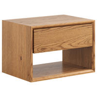 NACHTSCHRANK 50/35/35 cm Eiche massiv  - Eichefarben, MODERN, Holz (50/35/35cm) - Linea Natura