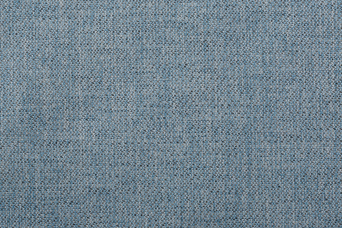 BARHOCKER in Metall, Textil Hellblau  - Schwarz/Hellblau, Design, Textil/Metall (53/84-109/50cm) - Novel