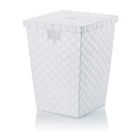 KOŠARA ZA RUBLJE       40/40/52 cm     - bijela, Konvencionalno, plastika (40/40/52cm) - Kela