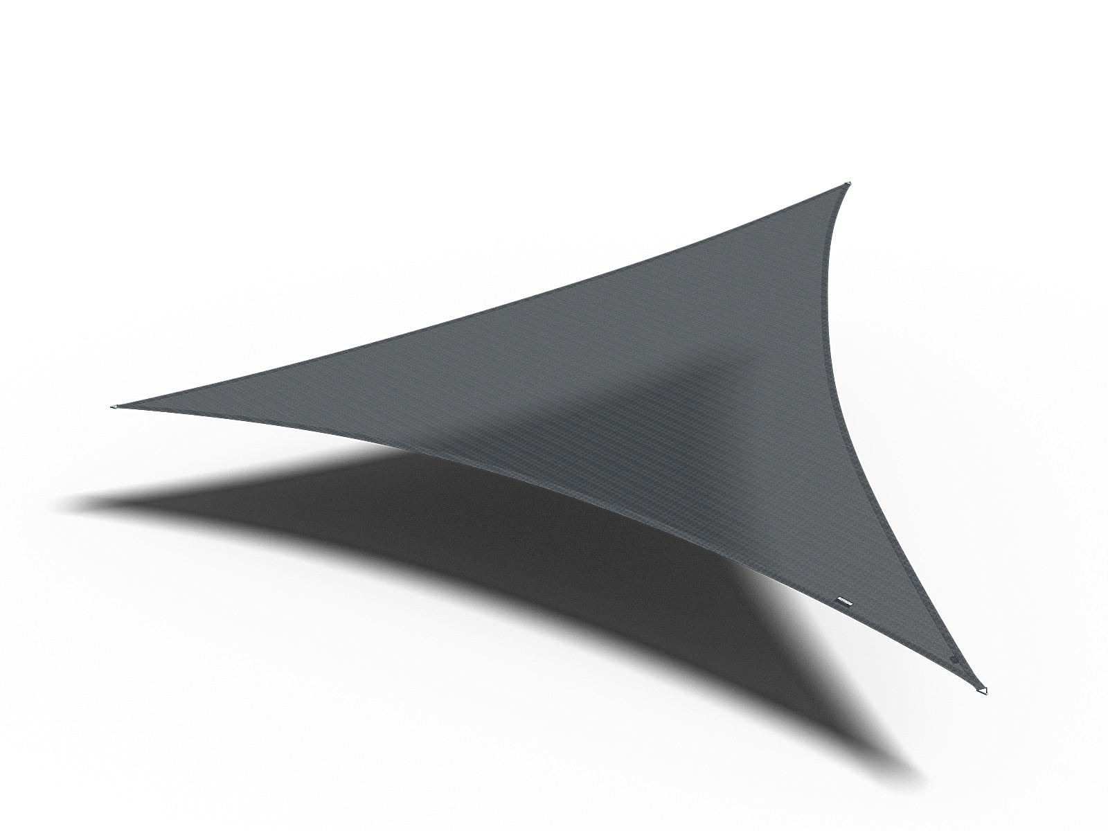 SONNENSEGEL  - Grau, MODERN, Kunststoff (500cm) - Gardenson
