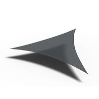 SONNENSEGEL  - Grau, MODERN, Kunststoff (500cm) - Gardenson
