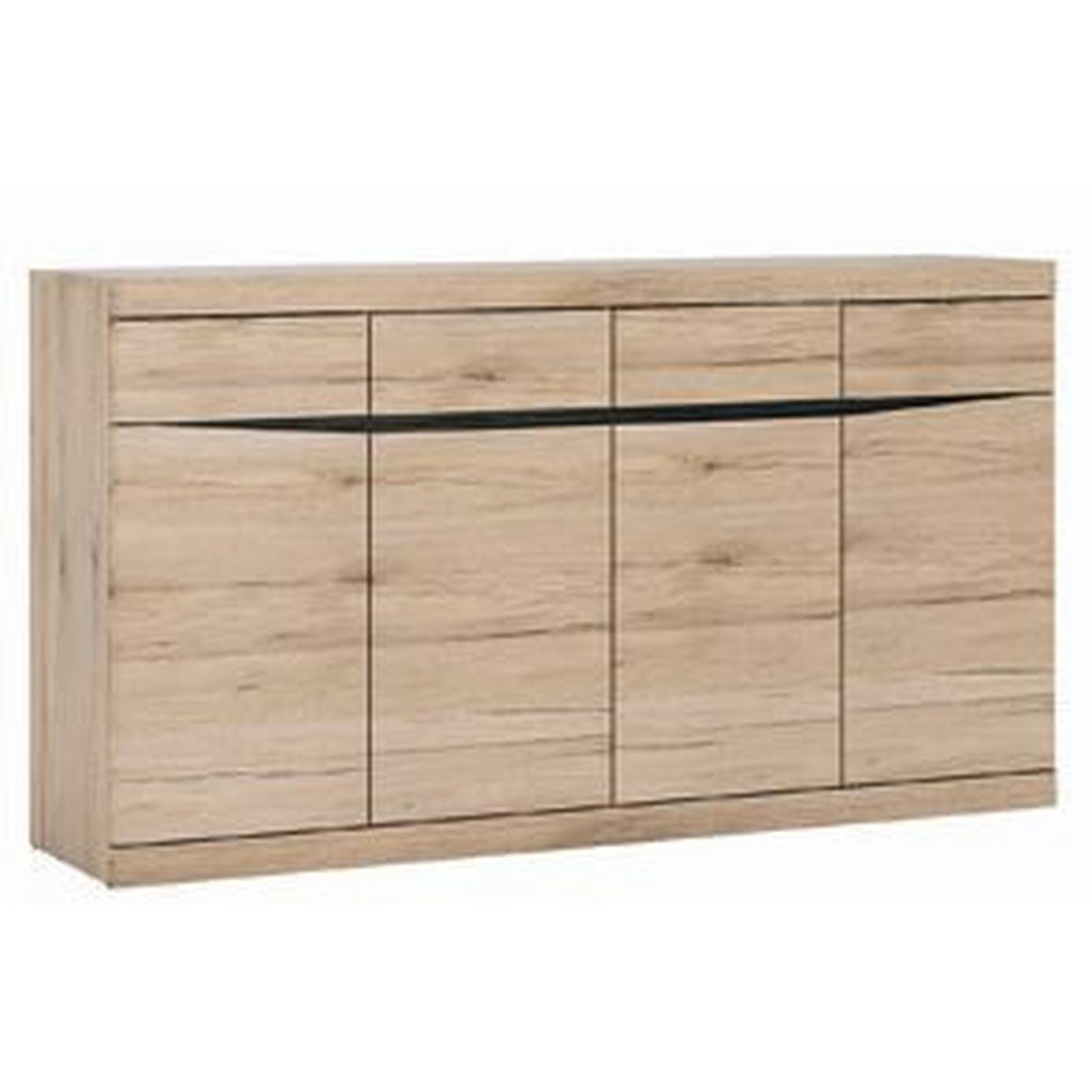 Kommode Sumemr San Remo Eiche Dekor B: 168 Cm