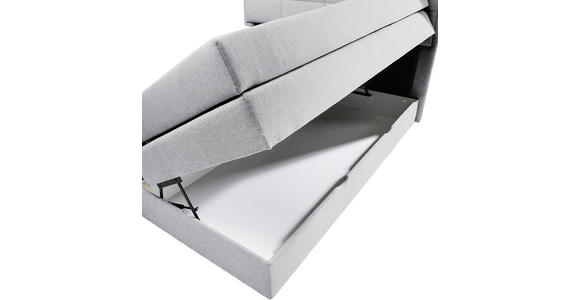 BOXSPRINGBETT 180/200 cm in Greige - Greige, KONVENTIONELL, Textil (180/200cm) - Esposa