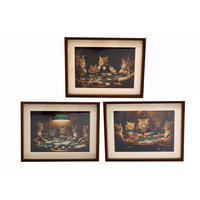 ART PRINT 30,0/40,0/2,5 cm  - multicolor, Basics, sticlă/hârtie (30,0/40,0/2,5cm)