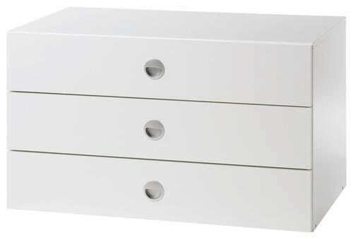 NOTRANJI PREDALI - bela, Design, leseni material (82/49/49cm) - Xora