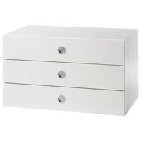 NOTRANJI PREDALI - bela, Design, leseni material (82/49/49cm) - Xora