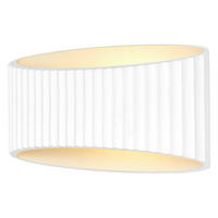 WANDLEUCHTE 34,5/13,6/18 cm   - Weiß, Natur, Stein (34,5/13,6/18cm) - Ledvance