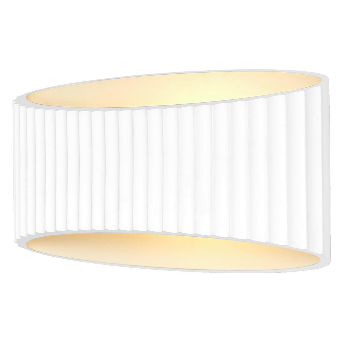 WANDLEUCHTE 34,5/13,6/18 cm   - Weiß, Natur, Stein (34,5/13,6/18cm) - Ledvance