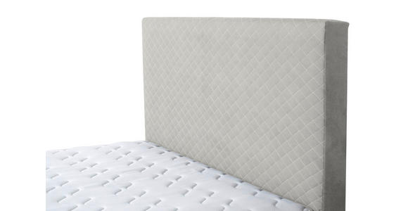 BOXBETT 120/200 cm  in Naturfarben  - Schwarz/Naturfarben, KONVENTIONELL, Kunststoff/Textil (120/200cm) - Carryhome
