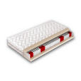 TASCHENFEDERKERNMATRATZE 200/200 cm Höhe ca. 20 cm  - Weiß, Basics, Textil (200/200cm) - Xora