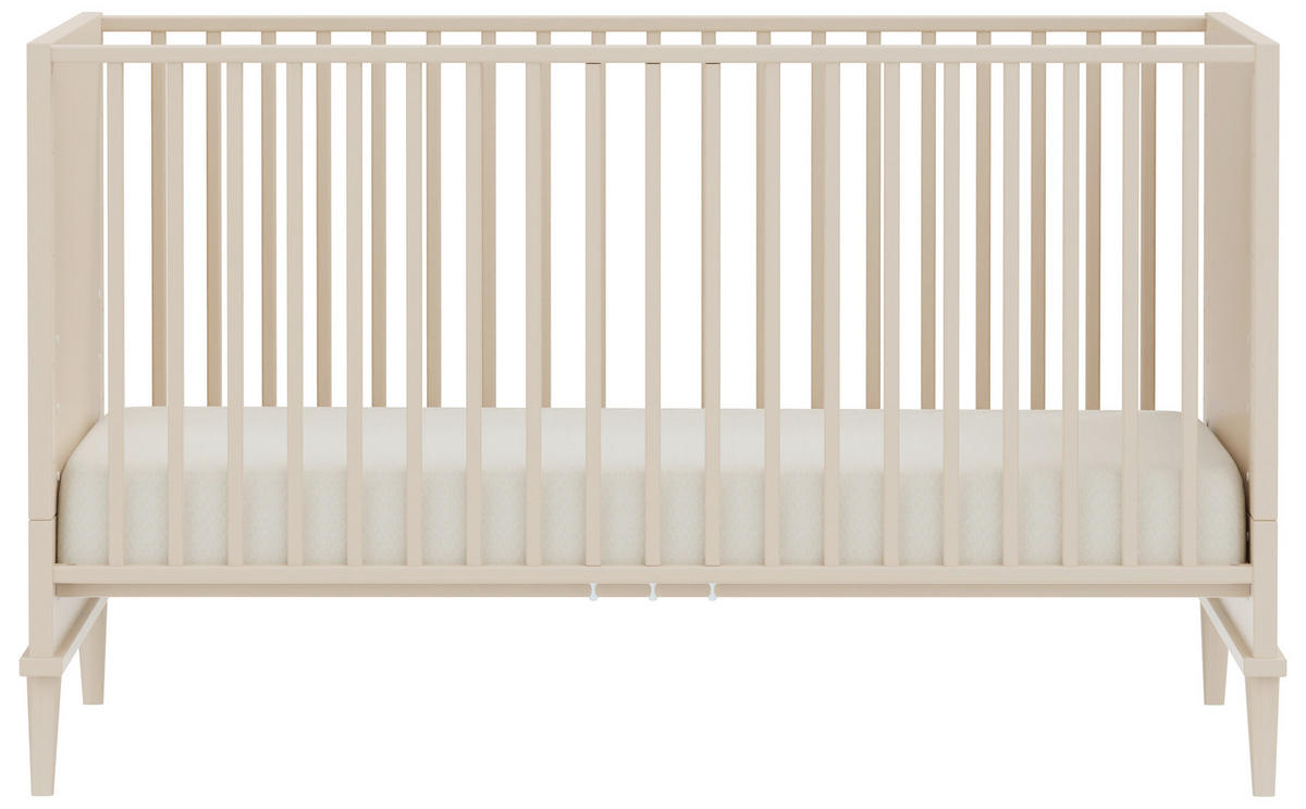 GITTERBETT Eefje  147/76/88 cm   - Beige, Basics, Holzwerkstoff (147/76/88cm) - Paidi