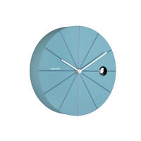 UHR  Pastellblau 29 cm  - Pastellblau, Basics, Kunststoff (29cm) - Karlsson