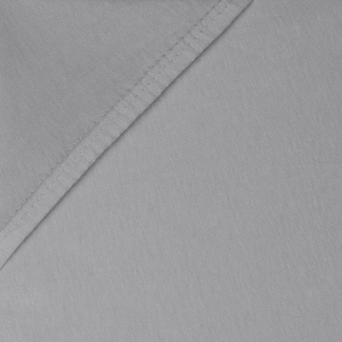 KINDERSPANNLEINTUCH  89/50/6 cm  - Grau, Basics, Textil (89/50/6cm) - Babybay