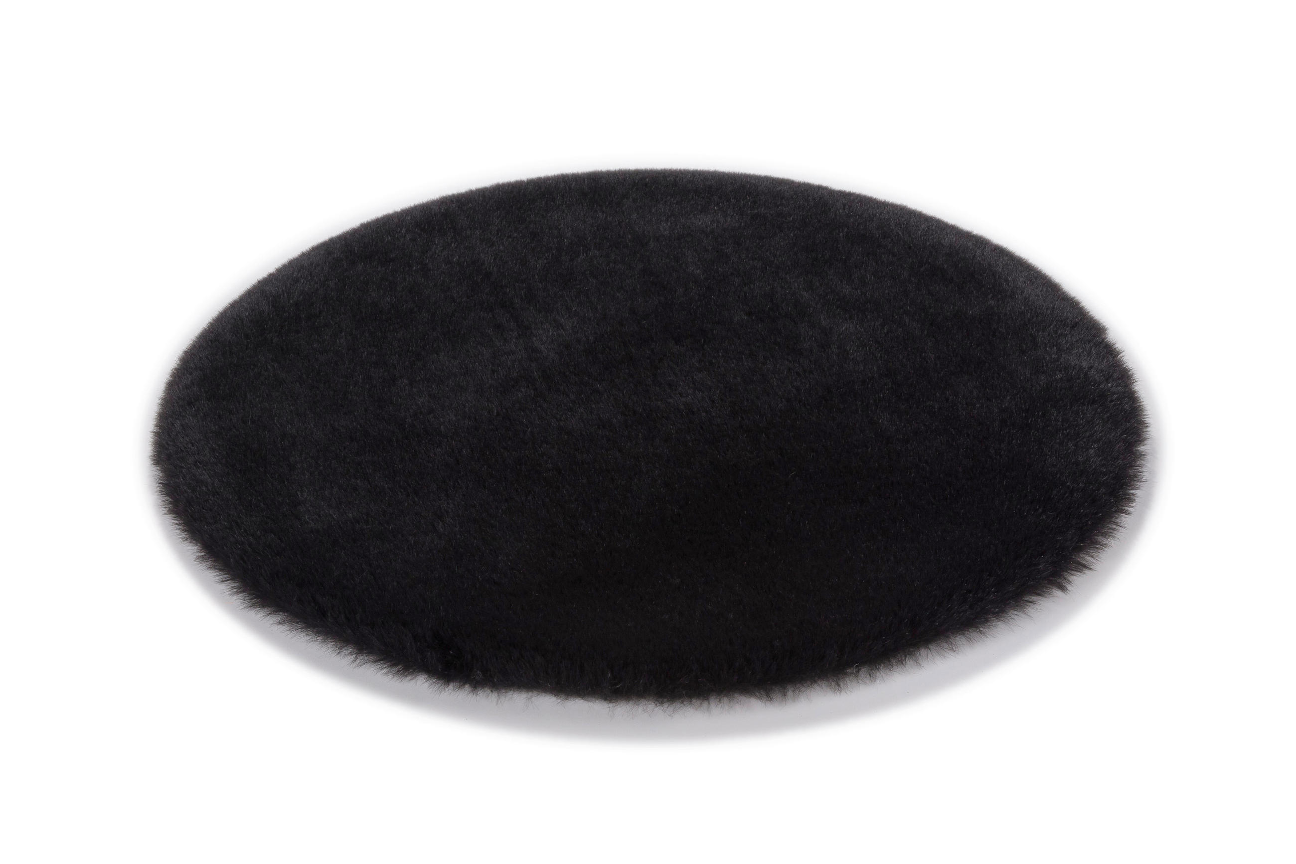 KUNSTFELL 35/35 cm Schwarz  - Schwarz, Basics (35/35cm) - Novel