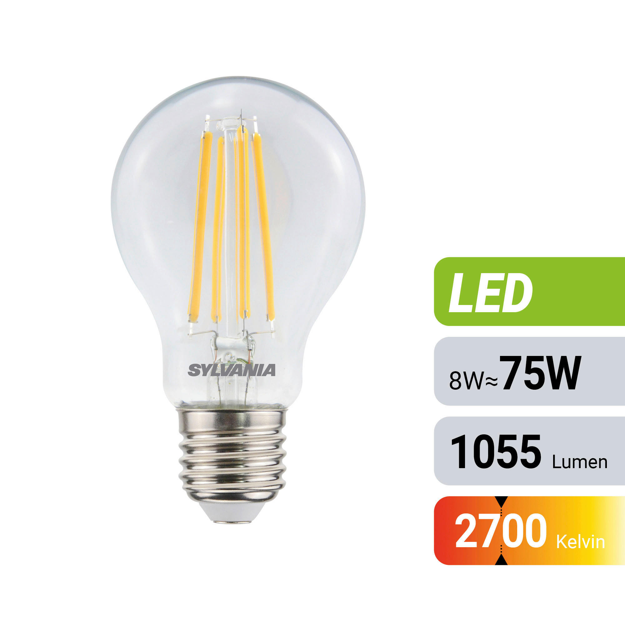 LED FILAMENT IZZÓ   E27  - Basics (6/11cm)