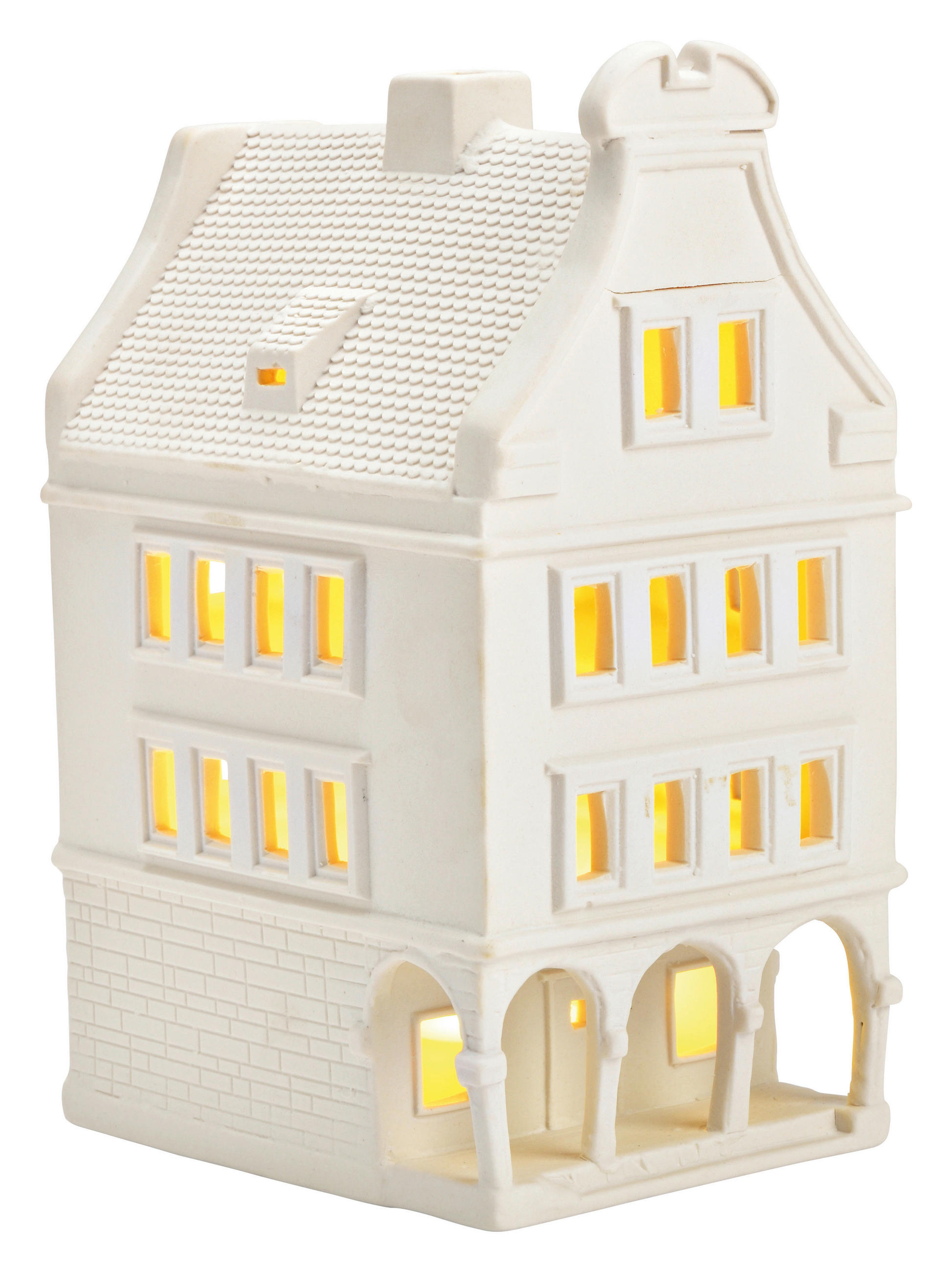 DEKOHAUS  - Weiß, Basics, Keramik (11/21/14cm)