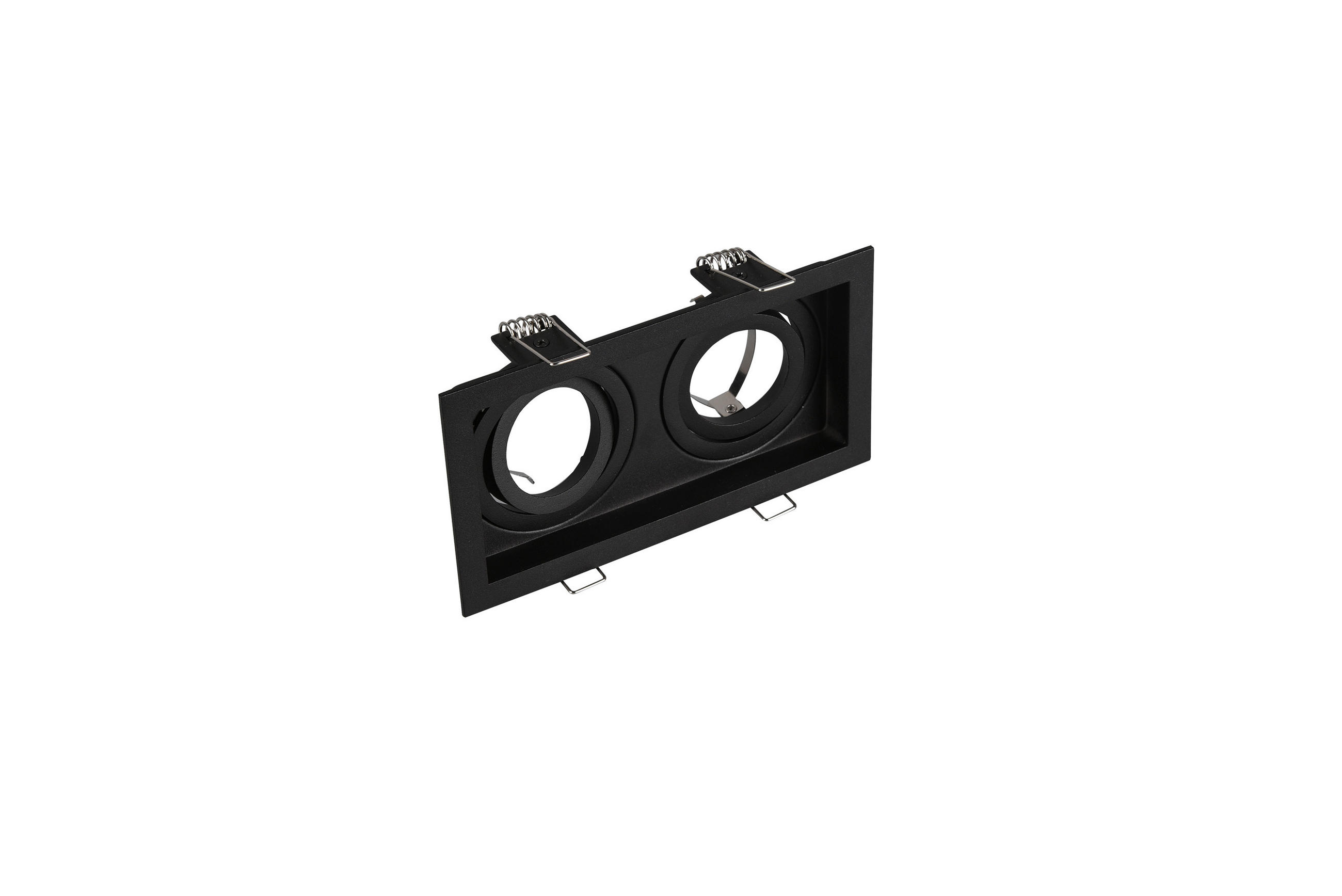 EINBAUSPOT 17,2/9,2/10,0 cm   - Schwarz, KONVENTIONELL, Metall (17,2/9,2/10,0cm) - Trio Leuchten