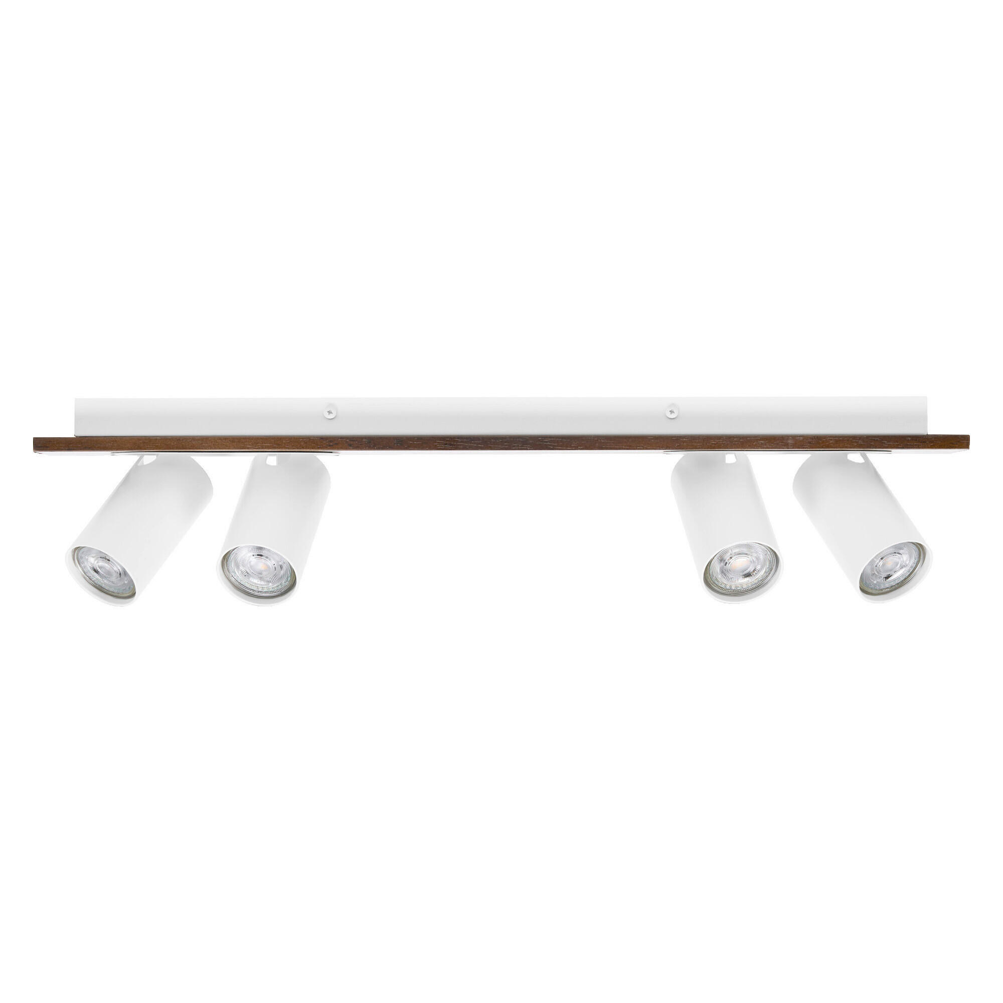 LED-STRAHLER 60/10/14,2 cm   - Naturfarben/Weiß, Basics, Holz/Metall (60/10/14,2cm) - Osram