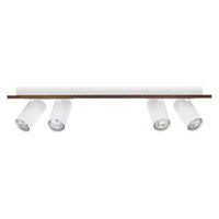 LED-STRAHLER 60/10/14,2 cm   - Naturfarben/Weiß, Basics, Holz/Metall (60/10/14,2cm) - Osram