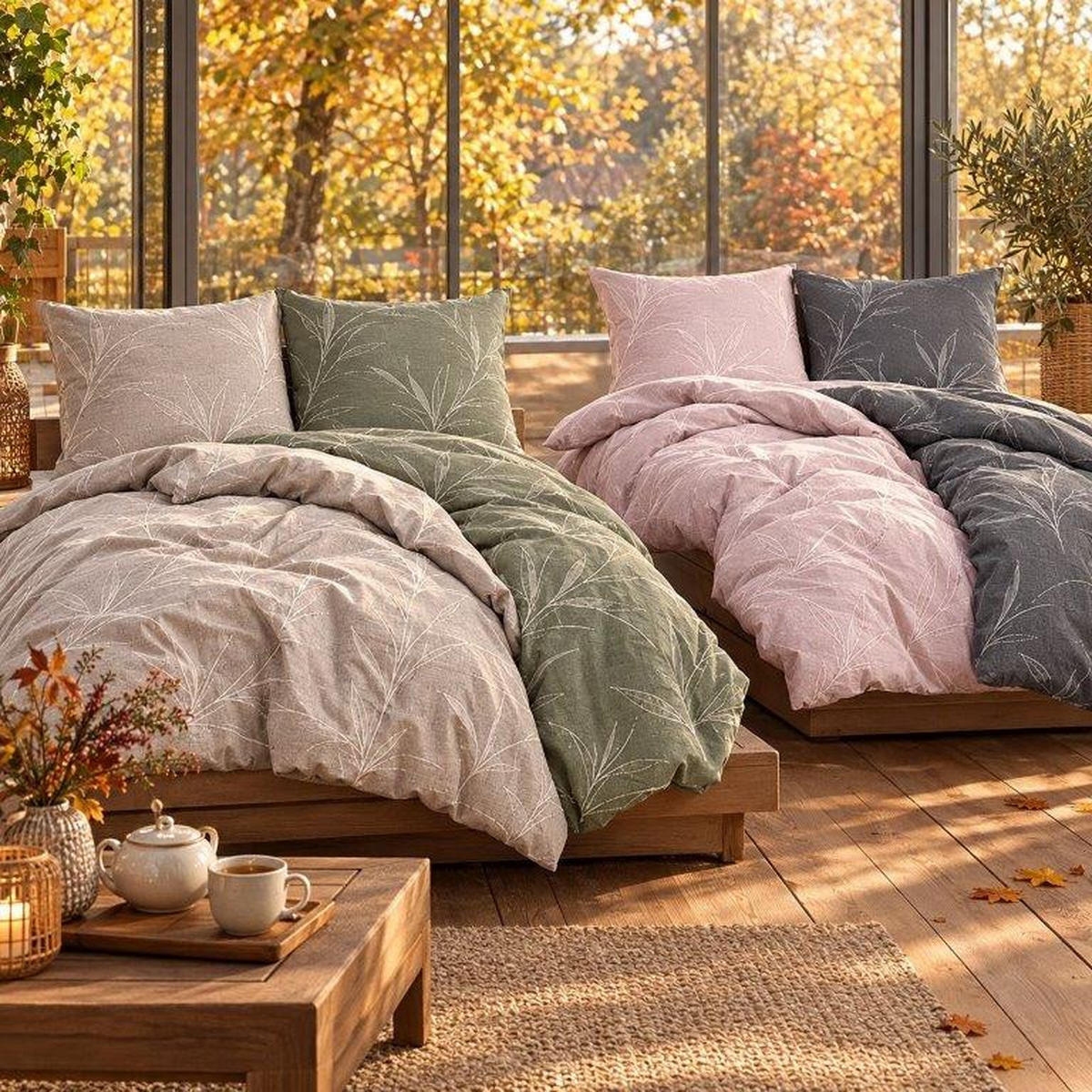 POSTELJINA 140/200 cm  Organic  - prirodne boje, Basics, tekstil (140/200cm) - Kaeppel