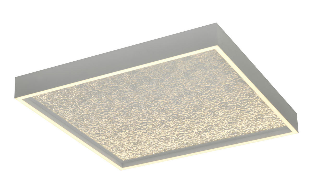 LED-DECKENLEUCHTE Bormes 60/6,5/30 cm  - Weiß, Design, Kunststoff/Metall (60/6,5/30cm)