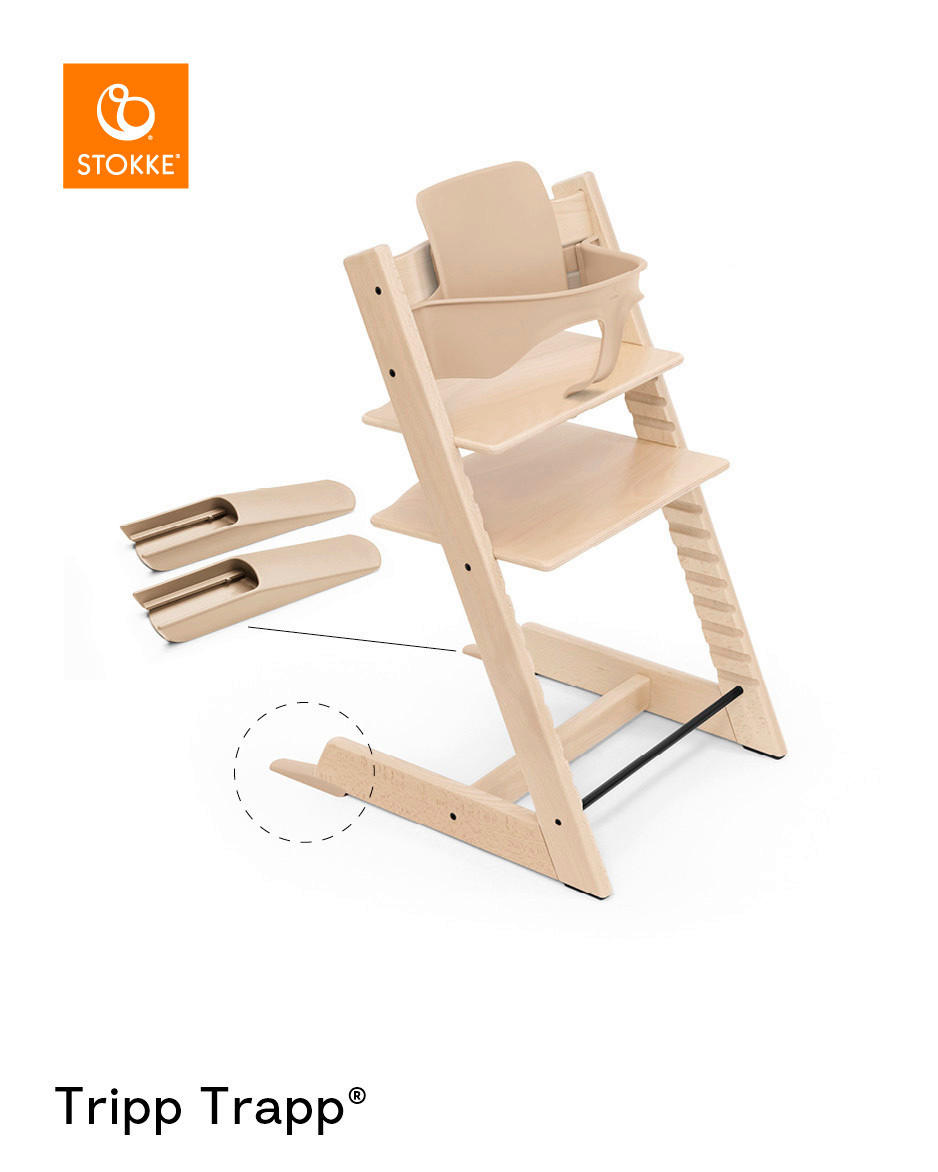 HOCHSTUHLBÜGEL Tripp Trapp Baby Set²  - Naturfarben, Basics, Kunststoff (43/19/22cm) - Stokke