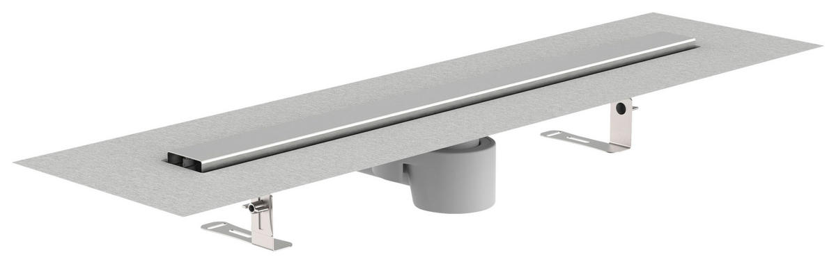 DUSCHRINNE Edelstahlfarben   - Edelstahlfarben, Basics, Metall (70cm) - Schütte