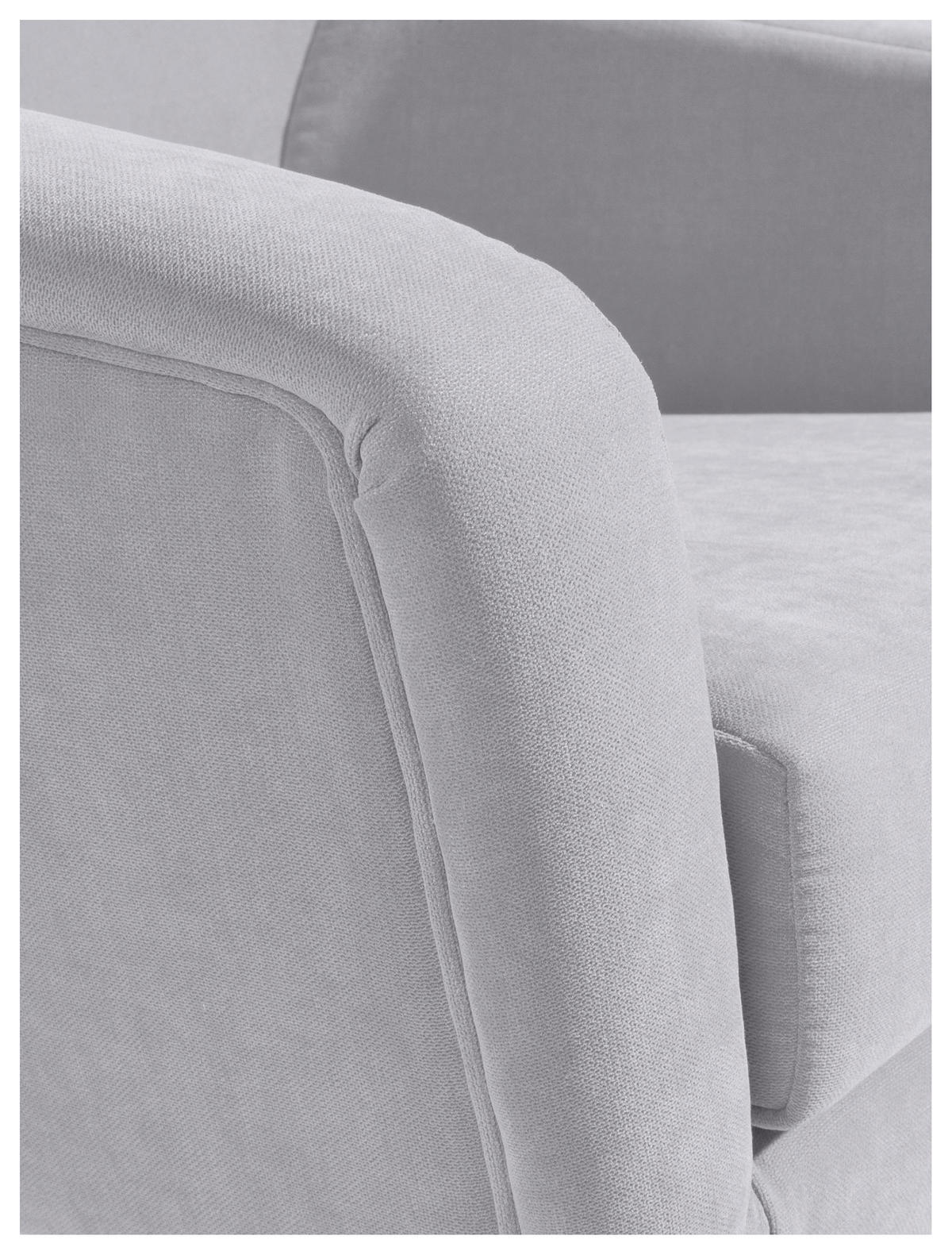 SESSEL Velours Silberfarben    - Buchefarben/Silberfarben, Design, Holz/Textil (67/81/71cm) - Max Winzer