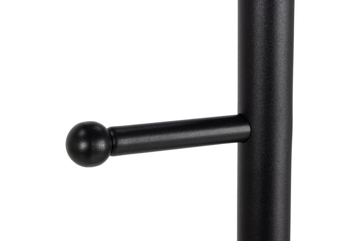 KLEIDERSTÄNDER in Schwarz  32,3/170 cm  - Schwarz, MODERN, Metall (32,3/170cm) - MID.YOU