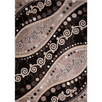 VINTAGE-TEPPICH 80/150 cm Eleysa Dunkelbraun, Hellbraun  - Hellbraun/Dunkelbraun, LIFESTYLE, Textil (80/150cm)