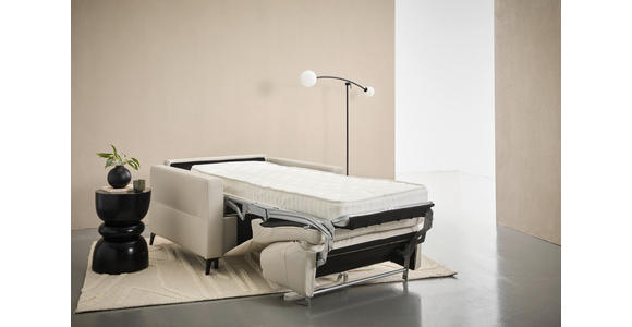 SCHLAFSESSEL Echtleder Schwarz Liegefunktion {item.attr(124-153'),[ ]} - Schwarz, Design, Leder/Metall (115/89/97cm) - Novel