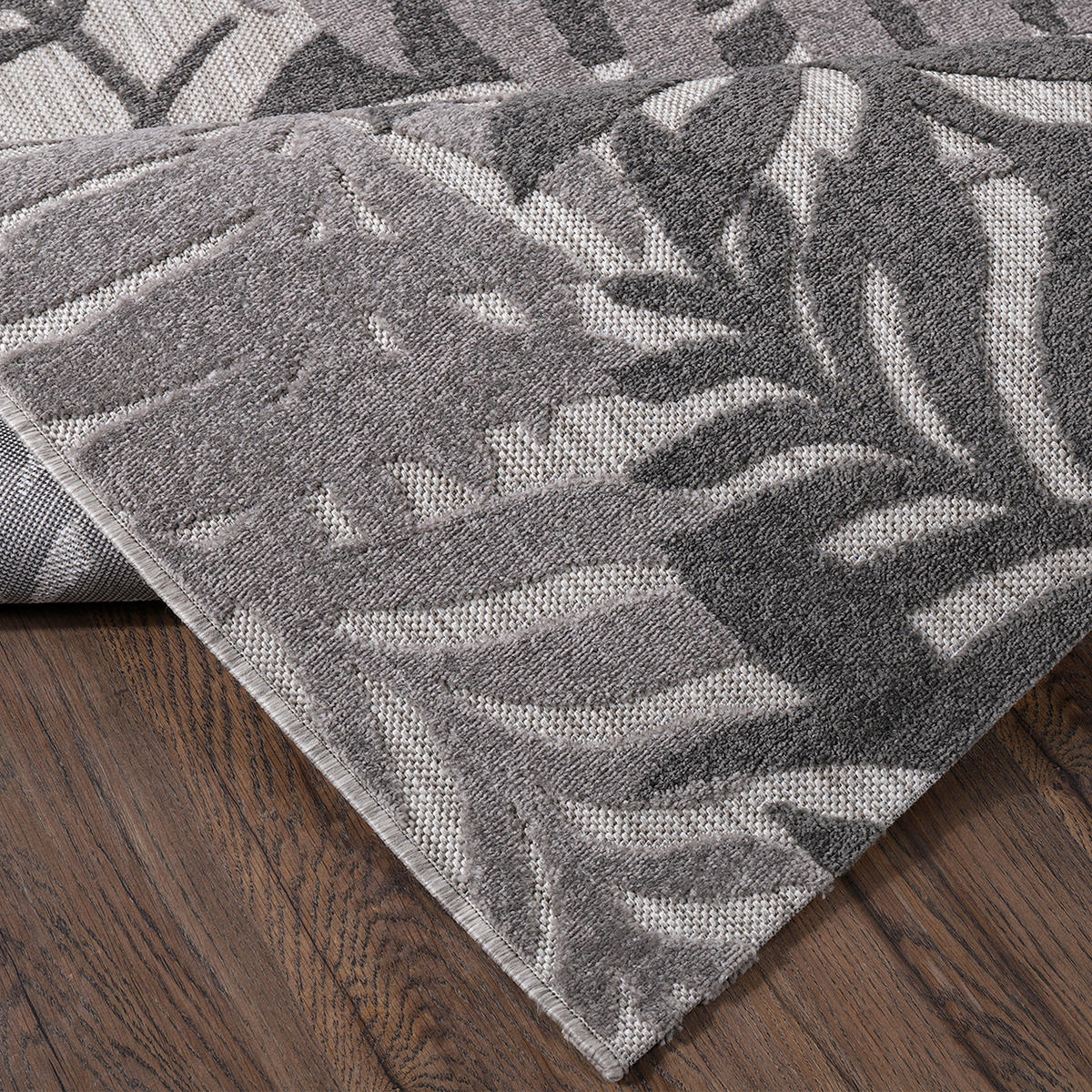 STAZA 80/200 cm   siva  Floral  - siva, Lifestyle, tekstil/plastika (80/200cm)