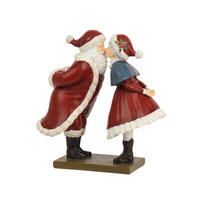 WEIHNACHTSMANN - Rot, Basics, Kunststoff (19.5/10.8/20cm)