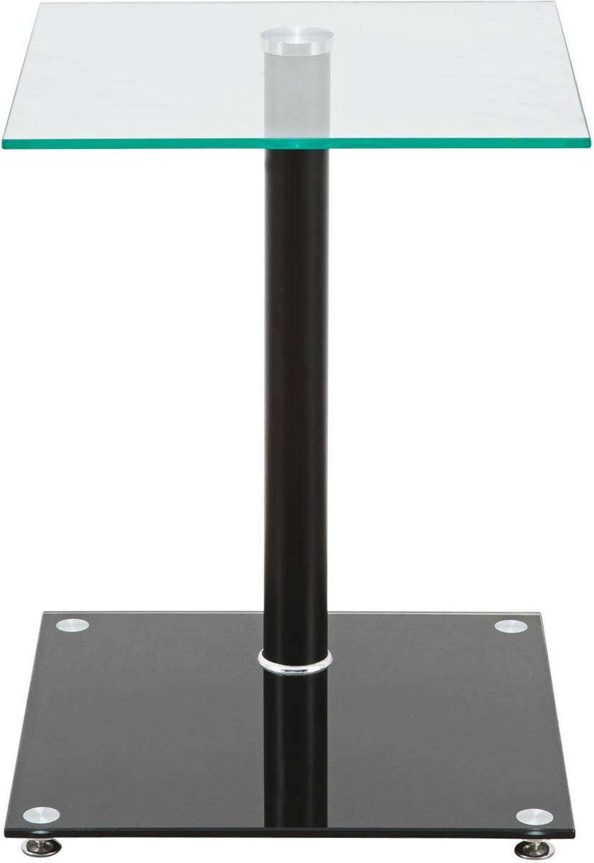 SIDOBORD i metall, glas  - Design, metall/glas (40/52/40cm)