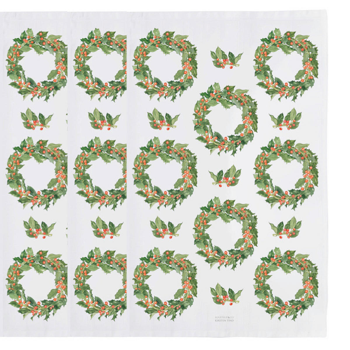 GESCHIRRTUCH-SET 3-teilig Grün  - Grün, Basics, Textil (50/70cm)