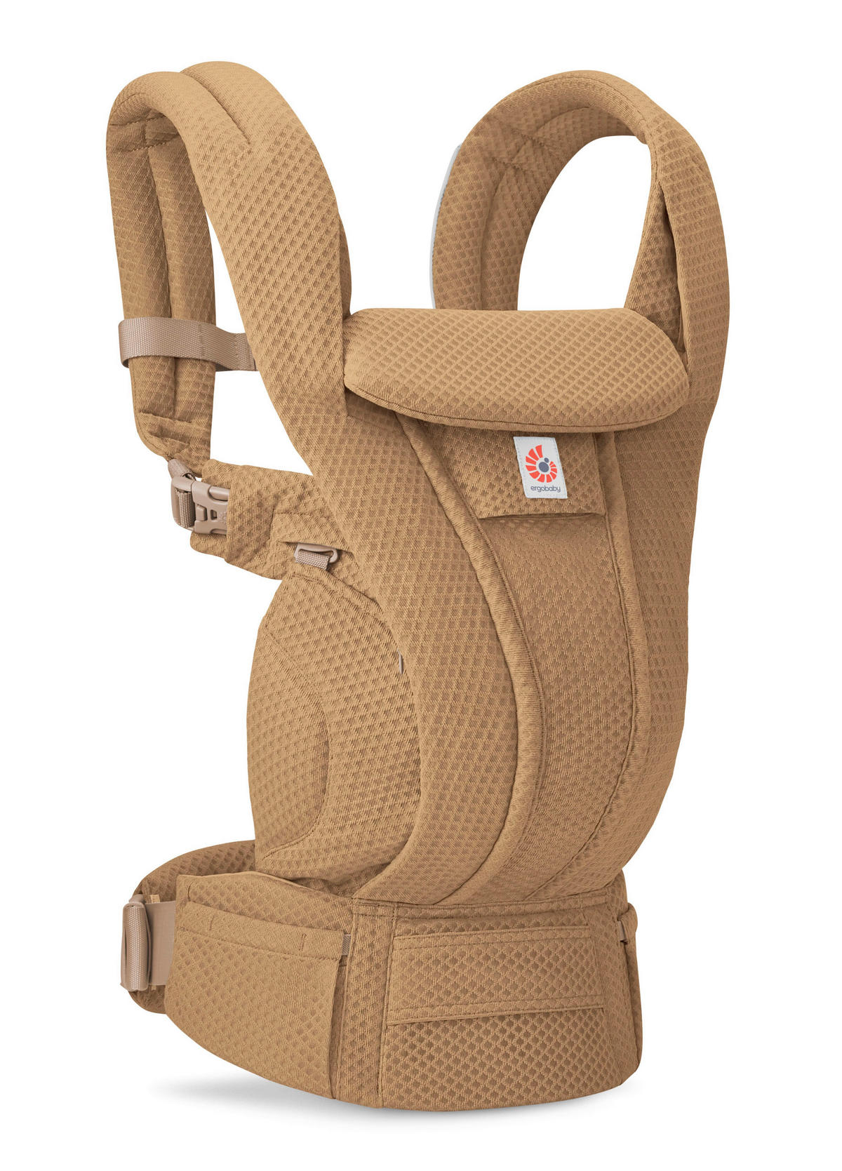 KENGUR NOSILJKA  Omni Deluxe Mesh  - zlatno-braon, Osnovno, tekstil (26.5/27.5/14.8cm) - Ergo Baby