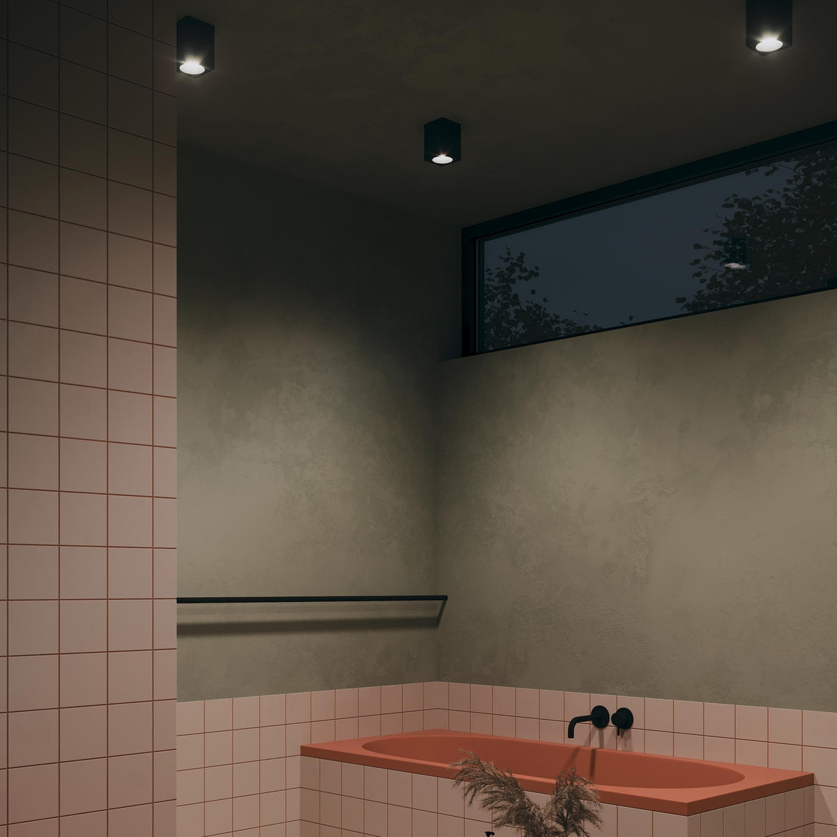 DECKENLEUCHTE Ceiling & Wall 9/9/11,5 cm   - Schwarz, Trend, Metall (9/9/11,5cm) - MAYTONI