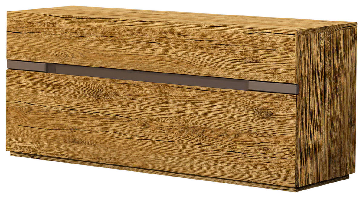 TV-ELEMENT Taupe, Wildeiche  120/56/44 cm  - Taupe/Wildeiche, Design, Holz/Holzwerkstoff (120/56/44cm) - Novel
