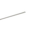 VORHANGSCHIENE - Weiß, Basics, Metall (150/2,5/0,7cm) - Homeware