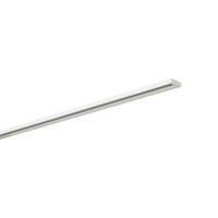 VORHANGSCHIENE - Weiß, Basics, Metall (150/2,5/0,7cm) - Homeware