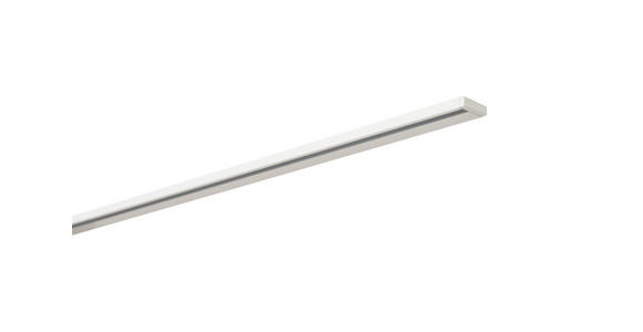 VORHANGSCHIENE - Weiß, Basics, Metall (150cm) - Homeware