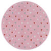 KINDERTEPPICH 100 cm Adventures  - Hellrosa, Design, Kunststoff (100cm)
