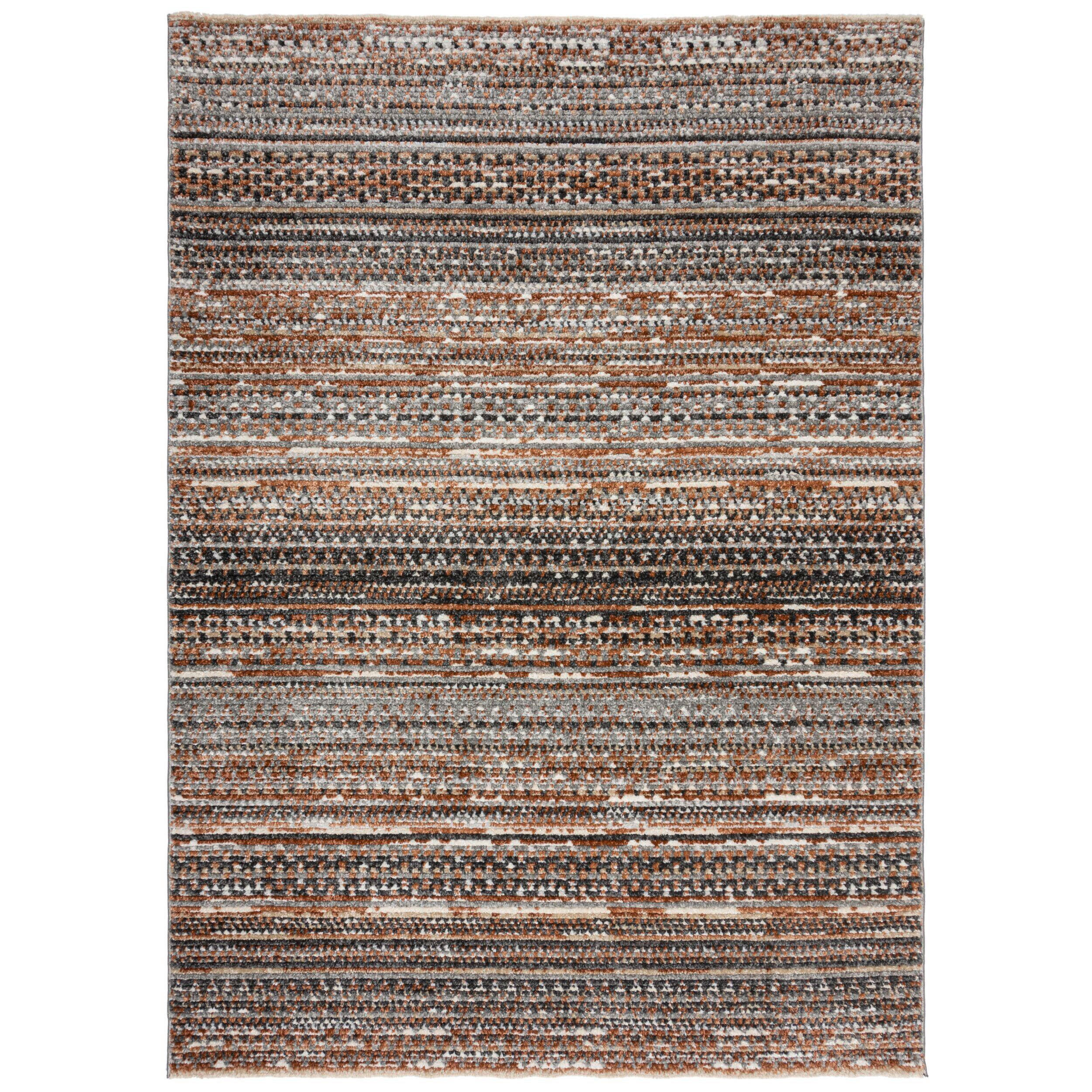 FLACHWEBETEPPICH 120/160 cm Santiago Orange  - Orange, Basics, Textil (120/160cm) - Xora