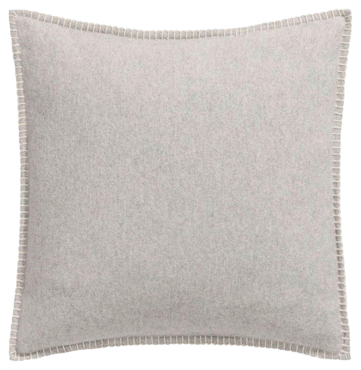 ZIERKISSEN  50/50 cm   - Hellgrau, Basics, Textil (50/50cm) - David Fussenegger