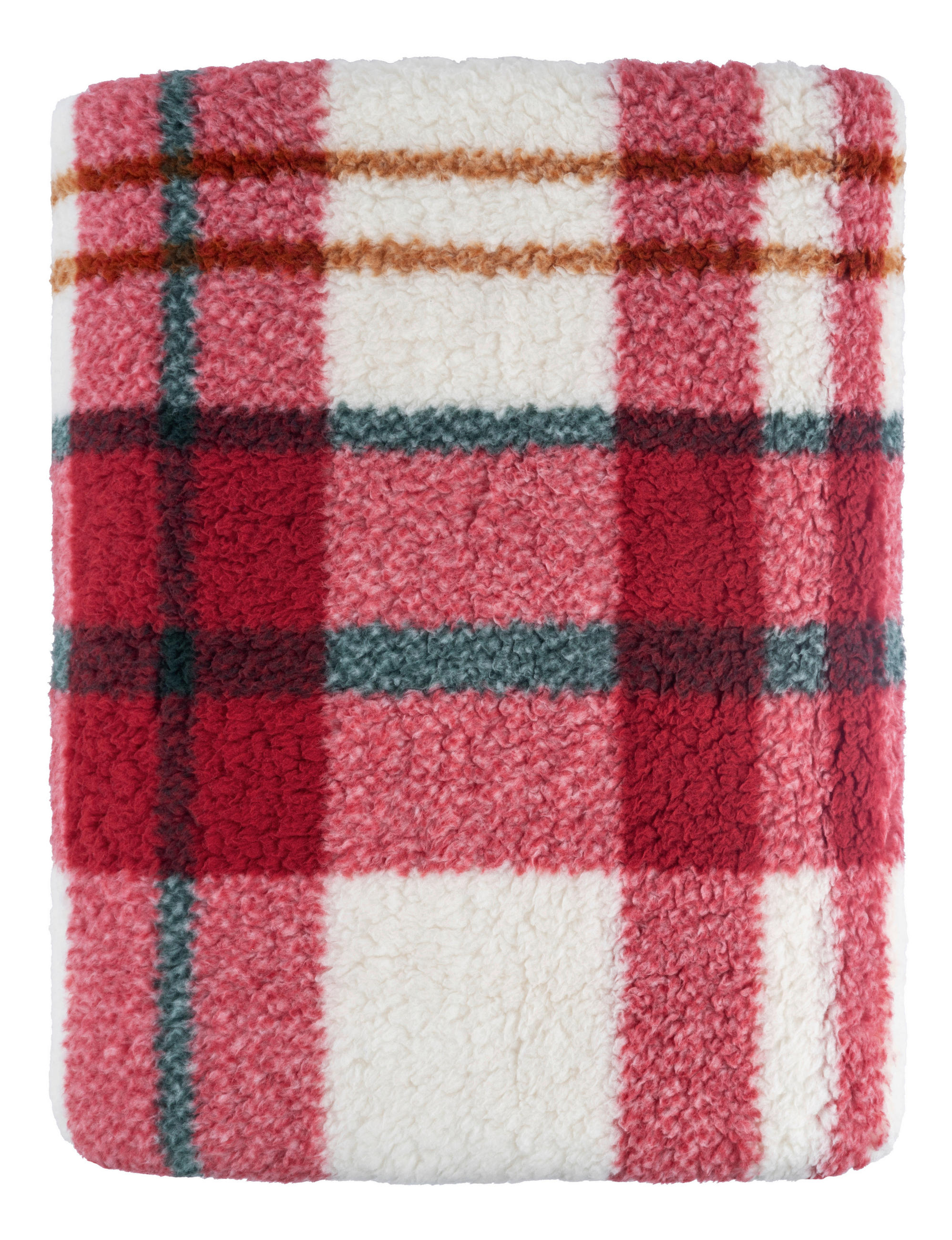 Pătură 150/200 cm  - roșu, Basics, textil (150/200cm) - MISTRAL