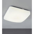 LED-DECKENLEUCHTE 27/27/6 cm   - Weiß, Basics, Kunststoff/Metall (27/27/6cm) - Boxxx
